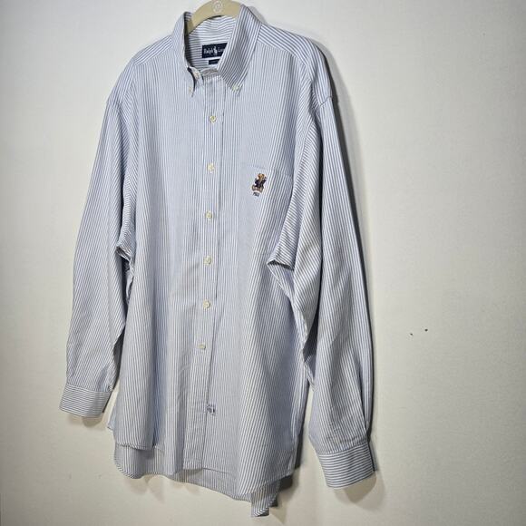 Ralph Lauren Vintage Button Down Men's Shirt. Size Large. - Picture 3 of 8